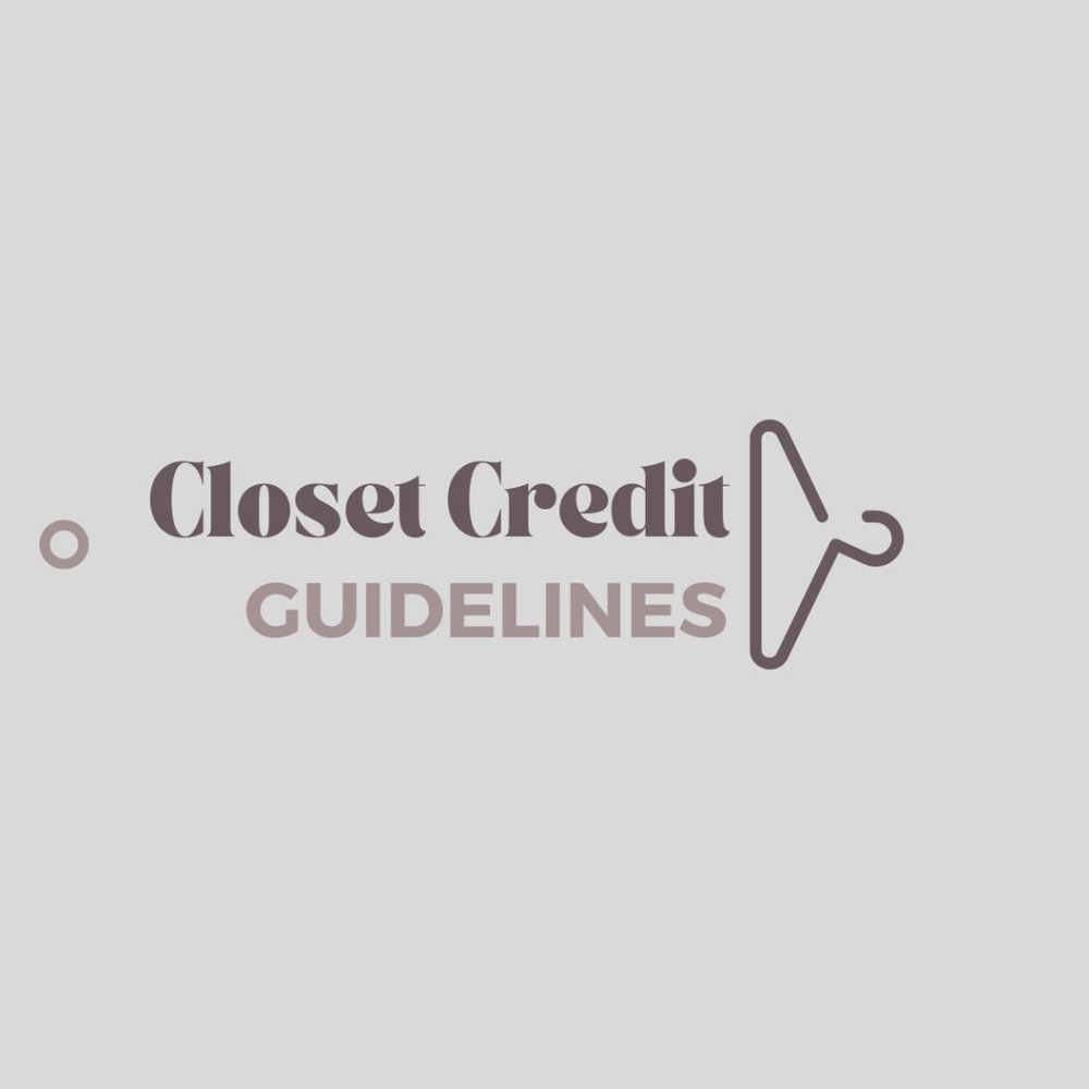 Closet Credit Eligibility, Use Guidelines & Restrictions